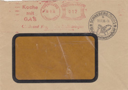Freistempel 1936 Sonneberg/Thüringen Spielwarenstadt, Koche Mit Gas, Holzpferd - Storia Postale