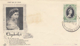 1953: FDC Elizabeth II, Fiji,  - Fidji (1970-...)