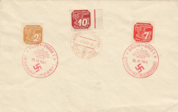 B&M: Sonderstempel Geburtstag Des Führers 1941 Prag, Brünn - Ocupación 1938 – 45