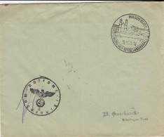 1938: Sonderstempel Magedburg Eröffnung Mittellandkanal Als Postsache - Cartas & Documentos