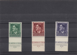 GG Generalgouvernement MiNr. 117-119, ** Sektornummer 2/6/2 - Occupazione 1938 – 45