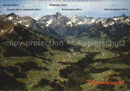 72444144 Mittelberg Kleinwalsertal Biberkopf Elferkopf Widderstein Mittelberg - Andere & Zonder Classificatie