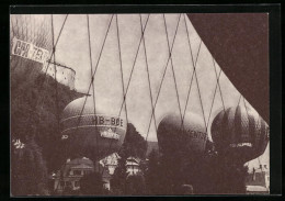 AK Mauerkirchen, 39. Ballonpostflug, Starte Der Ballons  - Luchtballon