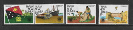 PAPOUASIE 1983 BATEAUX-DRAPEAUX-JOUR DU COMMONWEALTH  YVERT N°243/255 NEUF MNH** - Ships