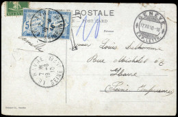 1910, Frankreich, P 28 (2), Brief - Other & Unclassified