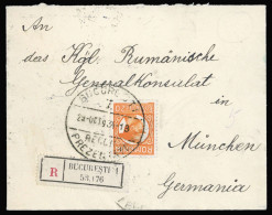 1934, Rumänien, 385, Brief - Altri & Non Classificati