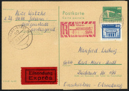 1983, DDR, P 84, 2549, Brief - Sonstige & Ohne Zuordnung