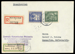 1952, DDR, 305-06, Brief - Otros & Sin Clasificación