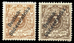 1898, Deutsche Kolonien Südwestafrika, 5 (2), * - German South West Africa