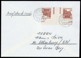 1966, Bundesrepublik Deutschland, KZ 4, Brief - Se-Tenant