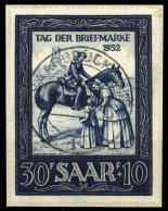 1952, Saar, 316, Briefst. - Other & Unclassified