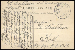 1917, Deutsche Marine Schiffspost, MSP 14 , Brief - Autres & Non Classés