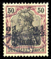 1905, Deutsche Auslandspost Türkei, 30, Gest. - Maroc (bureaux)