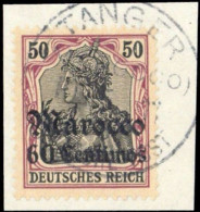 1906, Deutsche Auslandspost Marokko, 41, Briefst. - Turquia (oficinas)