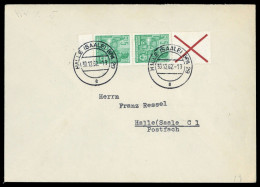 1962, DDR, 577 A U.a., Brief - Zusammendrucke