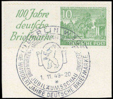 1949, Berlin, W 9, Briefst. - Zusammendrucke