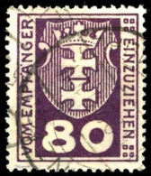 1921, Danzig, P 6, Gest. - Altri & Non Classificati