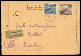 1922, Saar, D 4 I, 9 I, Brief - Sonstige & Ohne Zuordnung