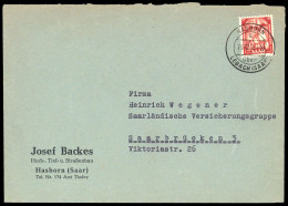 1949, Saar, 281, Brief - Other & Unclassified