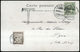 1903, Frankreich, P 53 Y, Brief - Sonstige & Ohne Zuordnung