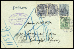 1904, Deutsches Reich, 68 (2), 70 + GA, Brief - Autres & Non Classés