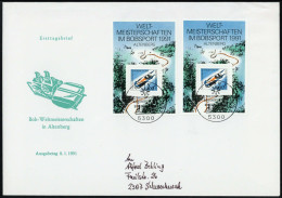 1991, Bundesrepublik Deutschland, Bl. 23 (2), FDC - Sonstige & Ohne Zuordnung
