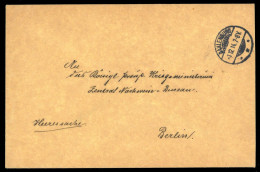 1914, Deutsches Reich, Brief - Autres & Non Classés