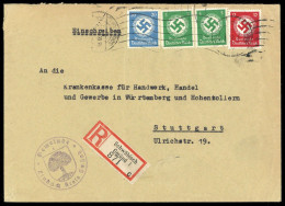 1942, Deutsches Reich, D 140 U.a., Brief - Service