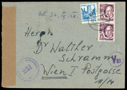 1948, Französische Zone Württemberg, 5 (2), 7, Brief - Altri & Non Classificati
