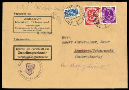 1954, Bundesrepublik Deutschland, 137, 125, Brief - Autres & Non Classés