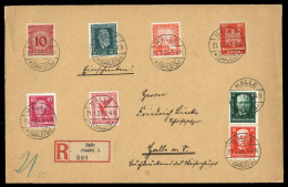 1928, Deutsches Reich, S 36 U.a., Brief - Zusammendrucke