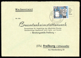 1957, Bundesrepublik Deutschland, 273, Brief - Autres & Non Classés