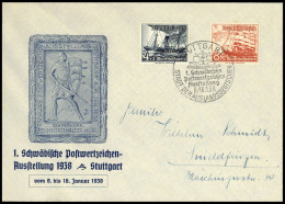 Deutsches Reich, 652, 655, Brief - Autres & Non Classés