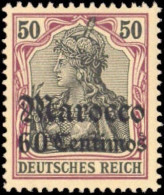 1905, Deutsche Auslandspost Marokko, 28, ** - Deutsche Post In Der Türkei