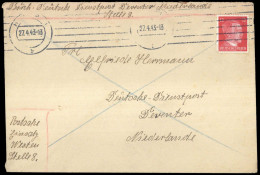 1943, Deutsches Reich, DR 827, Brief - Altri & Non Classificati