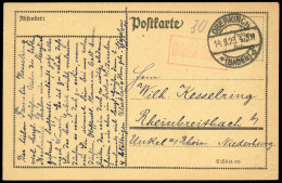 1923, Deutsches Reich, Brief - Altri & Non Classificati