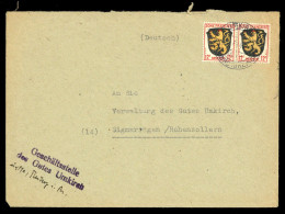 1945, Französische Zone Allgemeine Ausgabe, 6 (2), Brief - Other & Unclassified