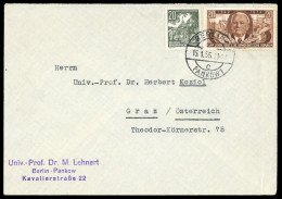 1954, DDR, 443 U.a., Brief - Altri & Non Classificati