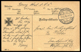 1915, Feldpost I. Wk, Brief - Other & Unclassified