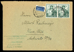 1949, Bizone, 103 (2), Brief - Lettres & Documents