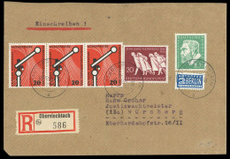 1955, Bundesrepublik Deutschland, 219 (3) U.a., Brief - Sonstige & Ohne Zuordnung