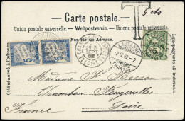 1902, Frankreich, P 53 Y, Brief - Otros & Sin Clasificación