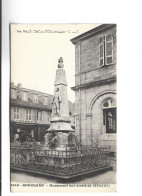 CPA DPT 70 RONCHAMP, MONUMENT AUX MORTS - Sonstige & Ohne Zuordnung