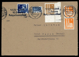 1948, Bizone, 74 Wg ER U.a., Brief - Storia Postale