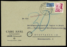 1948, Französische Zone Baden, 34 , Brief - Sonstige & Ohne Zuordnung