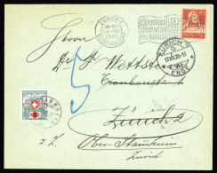 1920, Schweiz, P 38, Brief - Other & Unclassified