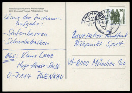 1990, DDR, 3345 F74, Brief - Other & Unclassified