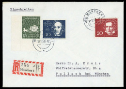 1959, Bundesrepublik Deutschland, 317, 319 U.a., Brief - Autres & Non Classés