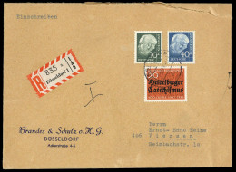 1956, Bundesrepublik Deutschland, 259-60 U.a., Brief - Autres & Non Classés