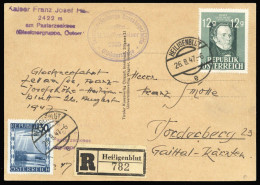 1947, Österreich, 754, 801, Brief - Altri & Non Classificati